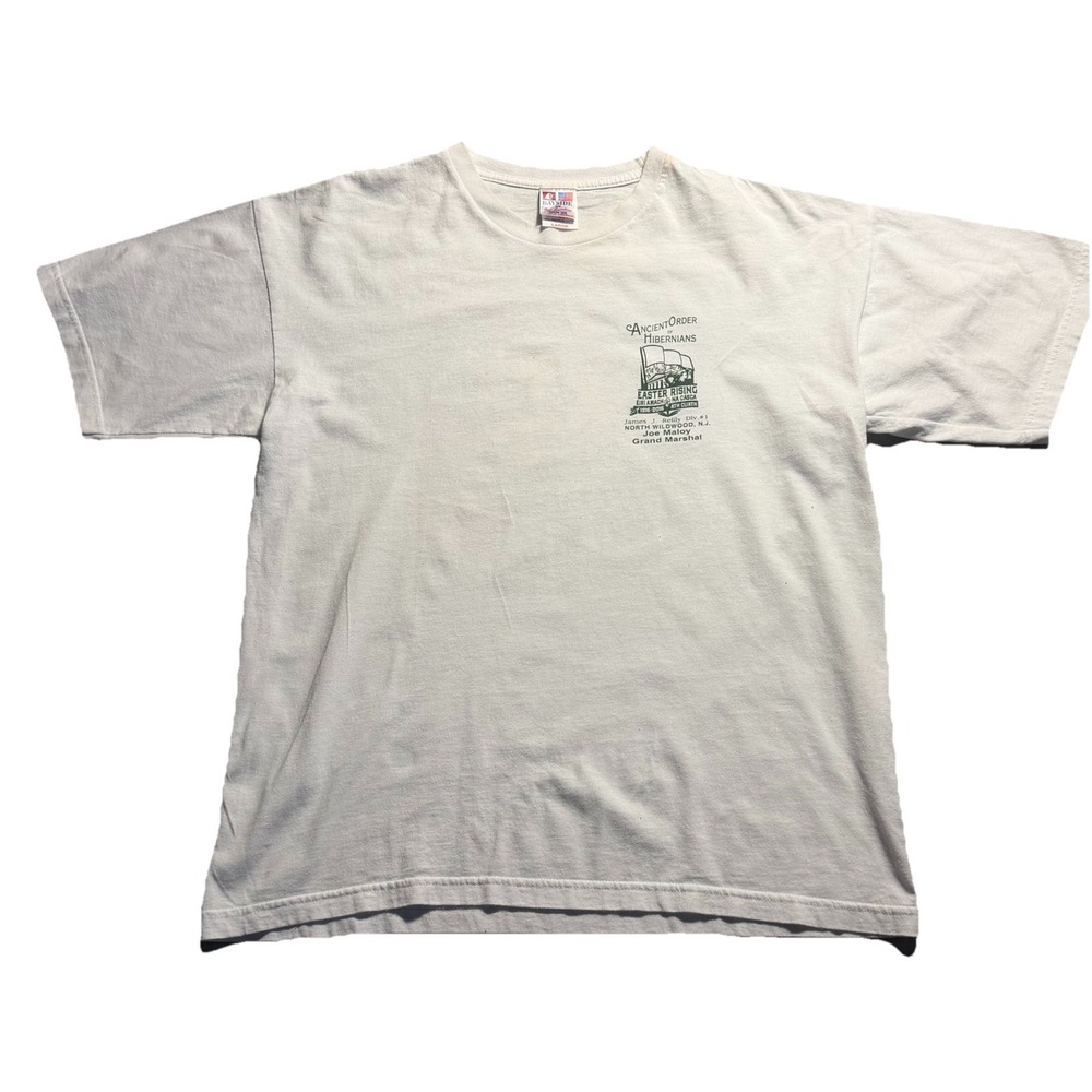 Irish Fall Festival 25th Anniversary Tee Large Bayside USA‎ Made Wildwood NJ